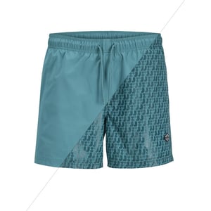 Jack & Jones Heren zwemshort jpstmaui splash magic groen/blauw