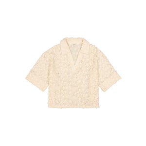 Garcia Jeans dames polo's 4369.03.0008 ecru