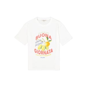 Garcia Jeans dames tops t-shirts 4339.02.0136 off-white