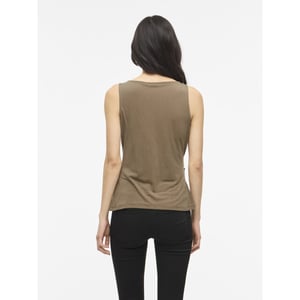 Vila Vimodala boat neck sl topvolbfs taupe