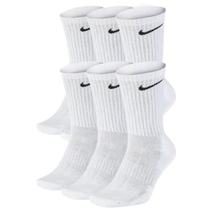 Nike Dames/heren sportsokken everyday cushion crew 6-pack