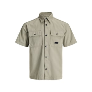 Jack & Jones Jcoben classic fusion shirt ss olijf