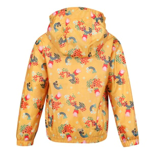Regatta Muddy Puddle Peppa Pig Gebloemd Waterdicht Jasje voor kinderen/Kinderen (Glimlicht geel)