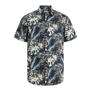 Jack & Jones Mens Short Sleeve Printed Shirt