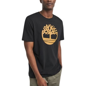 Timberland Mens T Shirts Kennebec River Tree Logo Crew Neck Pullover Summer Top