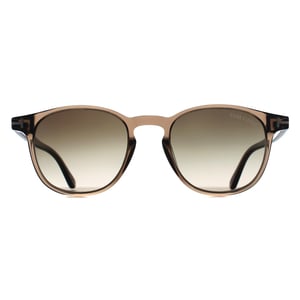 Tom Ford Round Mens Shiny Light Brown Brown Gradient Holt-02 FT1302
