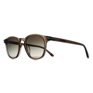 Tom Ford Round Mens Shiny Light Brown Brown Gradient Holt-02 FT1302
