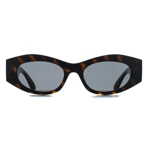 Versace Cat Eye Womens Havana  Dark Grey VE4480U