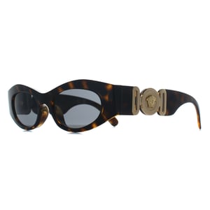 Versace Cat Eye Womens Havana  Dark Grey VE4480U