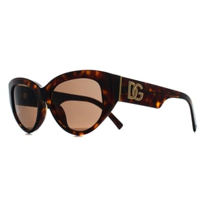 Dolce & Gabbana Cat Eye Womens Havana Dark Brown DG4514