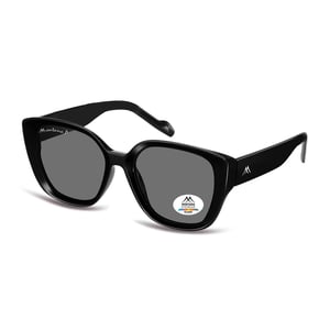 Montana Square Womens Black Grey Polarized MP180