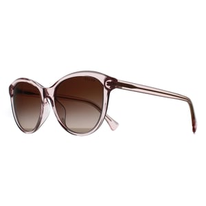 Ralph by Ralph Lauren Round Womens Shiny Transparent Pink Gradient Brown RA5336U