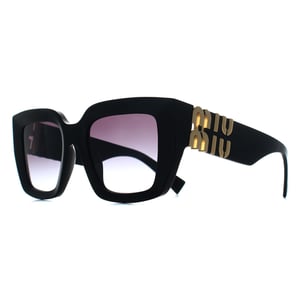 Miu Miu Square Womens Black Gradient Grey MUB05S