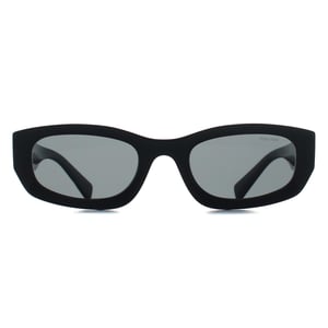 Miu Miu Oval Womens Black Dark Grey MUB04S
