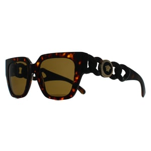 Versace Square Womens Havana Dark Brown VE4409