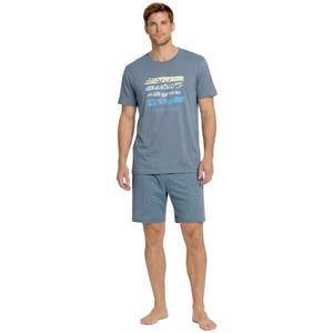 Heren Zomer Katoenen Korte Pyjama's KL30000