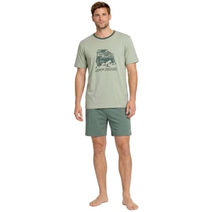 Heren Zomer Katoenen Korte Pyjama's KL30000