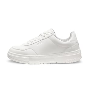 Men's Hugo Yarrow Tenn Low Top Lace-Up Sneakers in White