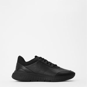 Men's Boss Titanis Runn Ltmx Low Top Sneakers in Black