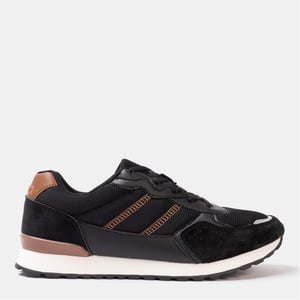 Men's Donnay Bob Trainers in Black