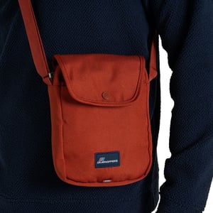 Craghoppers Kiwi Logo Crossbody Bag (Red Beach)