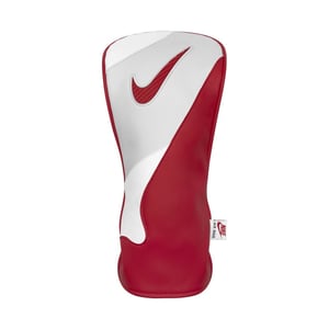 Nike Icon Driver Head Cover (Pure Platinum/White/Red)