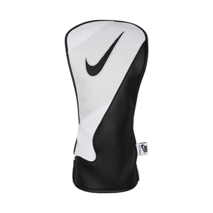 Nike Tour Leather Driver Head Cover (Black/White)