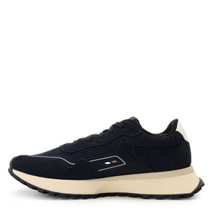Men's Boss Runn Knsd 10260591 01 Low Top Trainers in Dark Blue