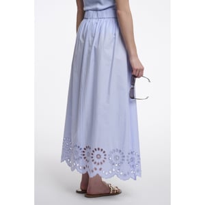 Rino & Pelle Asse.7002624 midi skirt light blue