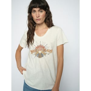 Mos Mosh 180110 180 mosmosh mmtonia o-ss glam tee ecru