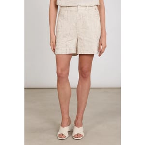Nukus Nks09052 9 dagmar short embroidery sand