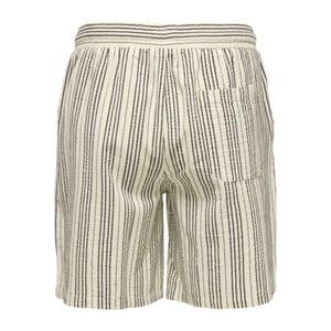 Only & Sons onscruz seersucker jogger shorts 22038002 antique white