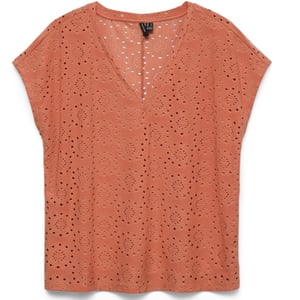 Vero Moda Vmtassa liv ss v-neck top jrs