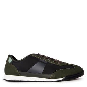 Men's Boss Nitan Lowp Nymith 10271652 01 Low Top Trainers in Open Green