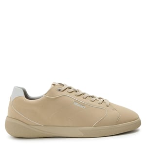 Men's Hugo Tenn Fknu 10263197 01 Low Top Trainers in Medium Beige