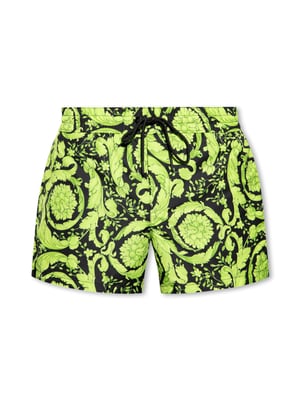 Barocco zwemshorts met logo-print