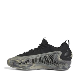 Men's adidas Anthony Edwards 1 Basketball Shoes in Silver/Black
