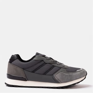 Men's Donnay Bob Trainers in Dark Grey