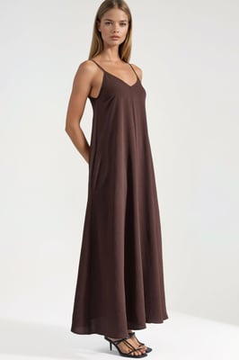 A-Form Maxi Jurk