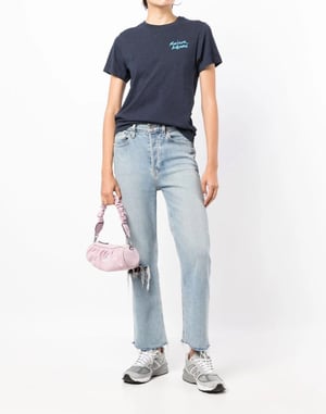 Mini t-shirt med handskriftslogotyp