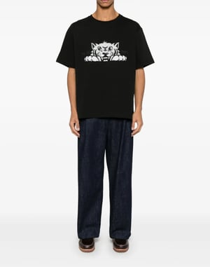Gots Happy Tiger-logotyp T-shirt