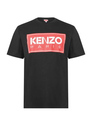 Klassisk t-shirt med boxlogotyp