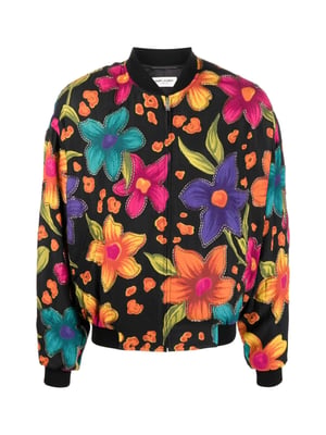 Teddy Fleurs Crepe Jacka
