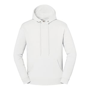 Fruit of the Loom Unisex Adult Iconic Premium Hoodie (Wit)