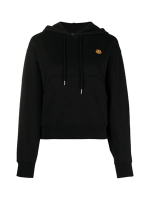 Tiger Crest-logotyp Boxig huvtröja