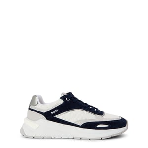Women's Boss Skylar Low Top Trainers in Open White