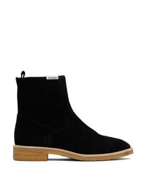 Chelsea boots van crêpe suède