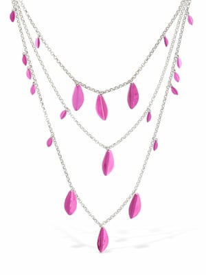 Metalen glanzende bladketting