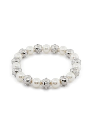 De statementketting met parelstippen