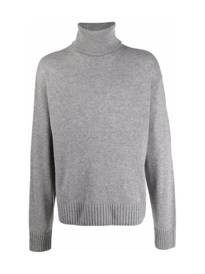 Enkel stickad polotröja